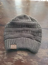 CC Beanie New Women's Knit Thick Cap Hat Unisex Solid Color