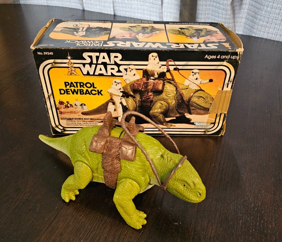Patrol Dewback 1979 STAR WARS Vintage Original COMPLETE Unbroken 1st RELEASE BOX