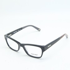 NEW NINE WEST NW 5082 001 BLACK BROWN AUTHENTIC EYEGLASSES 47-16