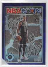 2019-20 Hoops Premium Stock Get Out the Way Purple #9 Kevin Durant - NM-MT