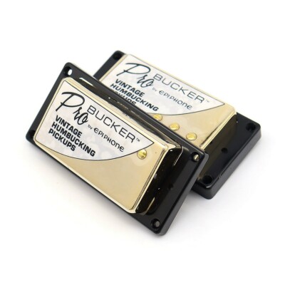 1Set Gold ProBucker Alnico Pickups with Pro Wiring Harness Pots&3 Way Switches 