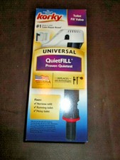 BB: KORKY TOILET REPAIR TOILET FILL VALVE - FIXES ALL - MADE IN USA - NEW IN BOX