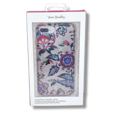 Vera Bradley Flexible Frame Case - for iPhone 8 Plus/ 7 Plus/ 6s Plus/ 6 Plus