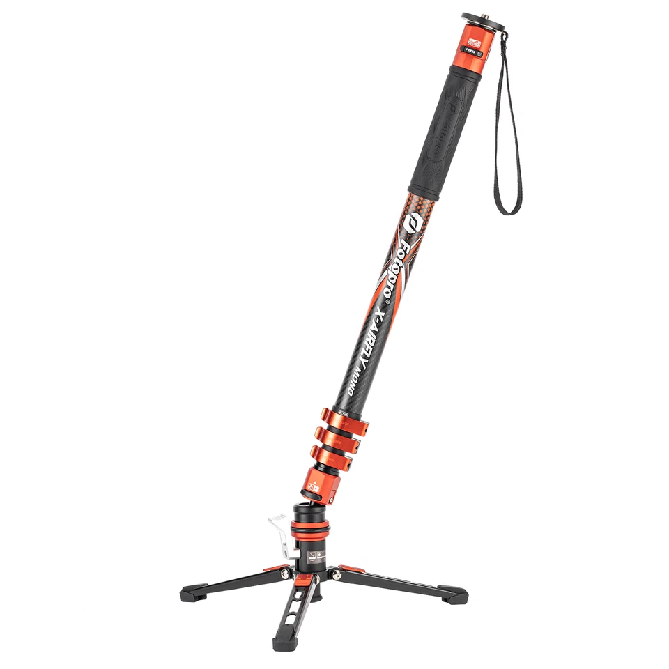 Fotopro X-AIRFLY Carbon Fiber Monopod sports travel photography with video head - Image 2 of 4