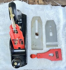 Vtg SEARS 187.37063-E DD 9.5" RED AND BLACK BLOCK PLANE MADE IN THE USA