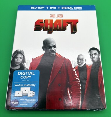 SHAFT (Blu-ray, 2019) w/Slipcover Samuel L. Jackson | eBay