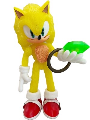 Super Sonic The Hedgehog Figure 8  Sonic The Hedgehog Mexican Bootleg Figure