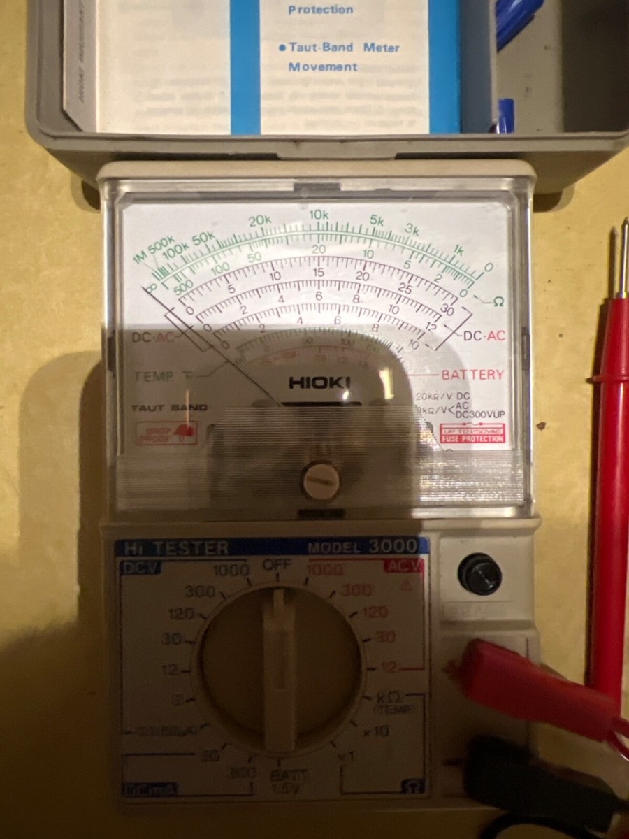 MR-Hioki01 HIOKI製Hi TESTER 3015 HIOKI 3000 HI tester/ meter | eBay