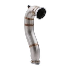 3 ZOLL EDELSTAHL AUSPUFF DECAT FALLROHR FÜR FIAT 500 ABARTH 1.4 GARRETT 08-18