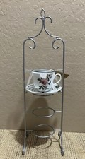 Metal Teacup Tier Display Stand Tea Cup Rack ...