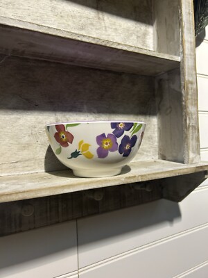 Emma Bridgewater Wallflower Melamin Schüssel - Brandneu