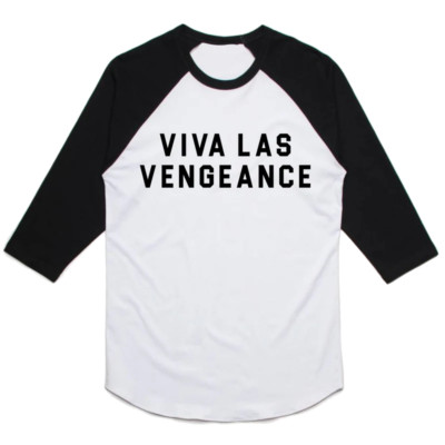 Unisex Sport-Tec Panic! At The Disco Viva Las Vengeance Raglan tee Size XL NWOT