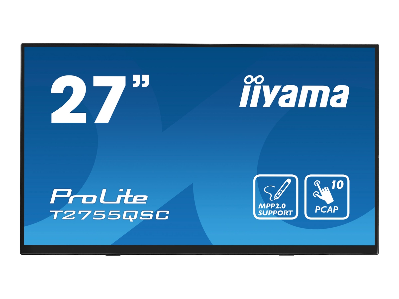 Iiyama T2755QSC-B1 27'' IPS WQHD 75Hz LED 27" Schermo piatto T2755QSC-B1