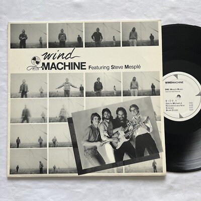 WIND MACHINE Private Issue Debut STEVE MESPLE Art Rock Fusion Rarity Colorado
