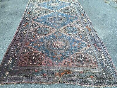 Acheter Grand Tapis Ancien Turkmène Boukhara Kilim Antique Carpet Persian 360 X 195 Cm