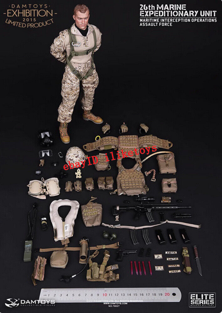 ミリタリー 1/6 26th MARINE EXPEDITIONARY UNIT DAMTOYS 26th Marine Expeditionary Unit Soldier 1/6 Scale