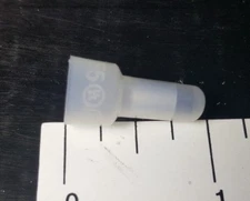 100 Pack - CE5 Nylon Crimp Closed End Caps Connector , 12-10 AWG CE & UL Cert.