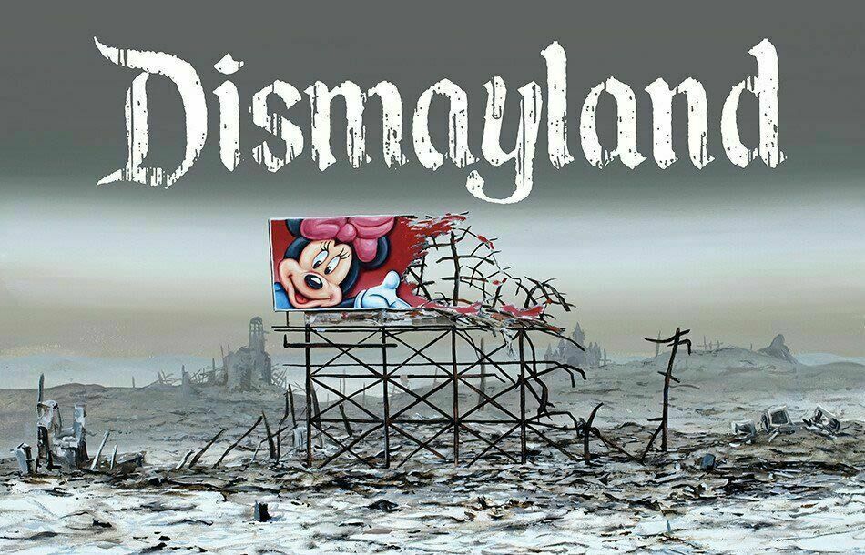 jeff Gillette banksy Street art PRINT original style Dismaland 