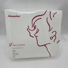 Aimanfun V-Face Lift Belt Face Lifting LED Mask With Wireless Controller & 48 Co