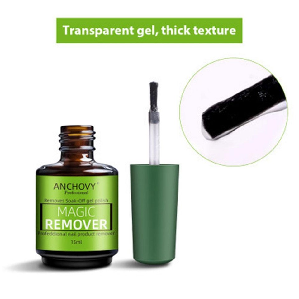 Magic Remover Manicure Nail Gel Polish Soak Cleaner Nail Polish Removal