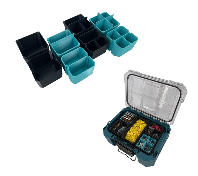 Makita MAKTRAK Deep Compact Organizer Compatible Small Nesting Bins