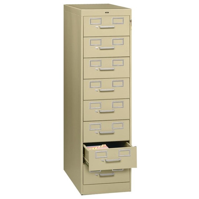 Tennsco Card Files Media Storage Cabinet 15 X 28 X 52 Steel 8 For Sale Online