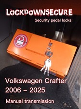 VW crafter security pedal lock ? manual gearbox .work /campervan