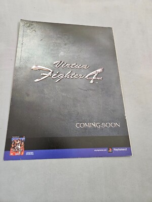 TPEEP139 MAGAZIN WERBUNG 11X8'' VIRTUAL FIGHTER 4 - PLAYSTATION 2 