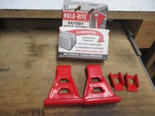 HOLD-RITE Battery Hold Down Vintage 6V &12V RED NOS IK
