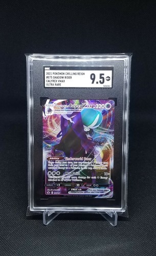 Shadow Rider Calyrex VMAX graded SGC 9.5 for sale on eBay