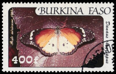 BURKINA FASO C307 - African Monarch 
