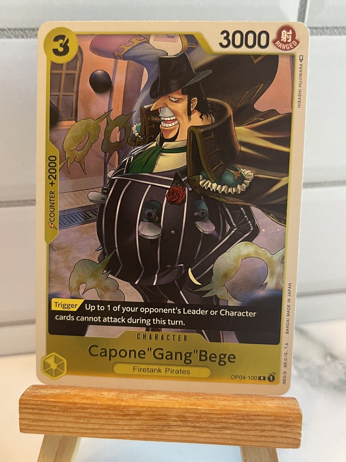 Capone "Gang" Bege : A Fist of Divine Speed : One Piece TCG (2022