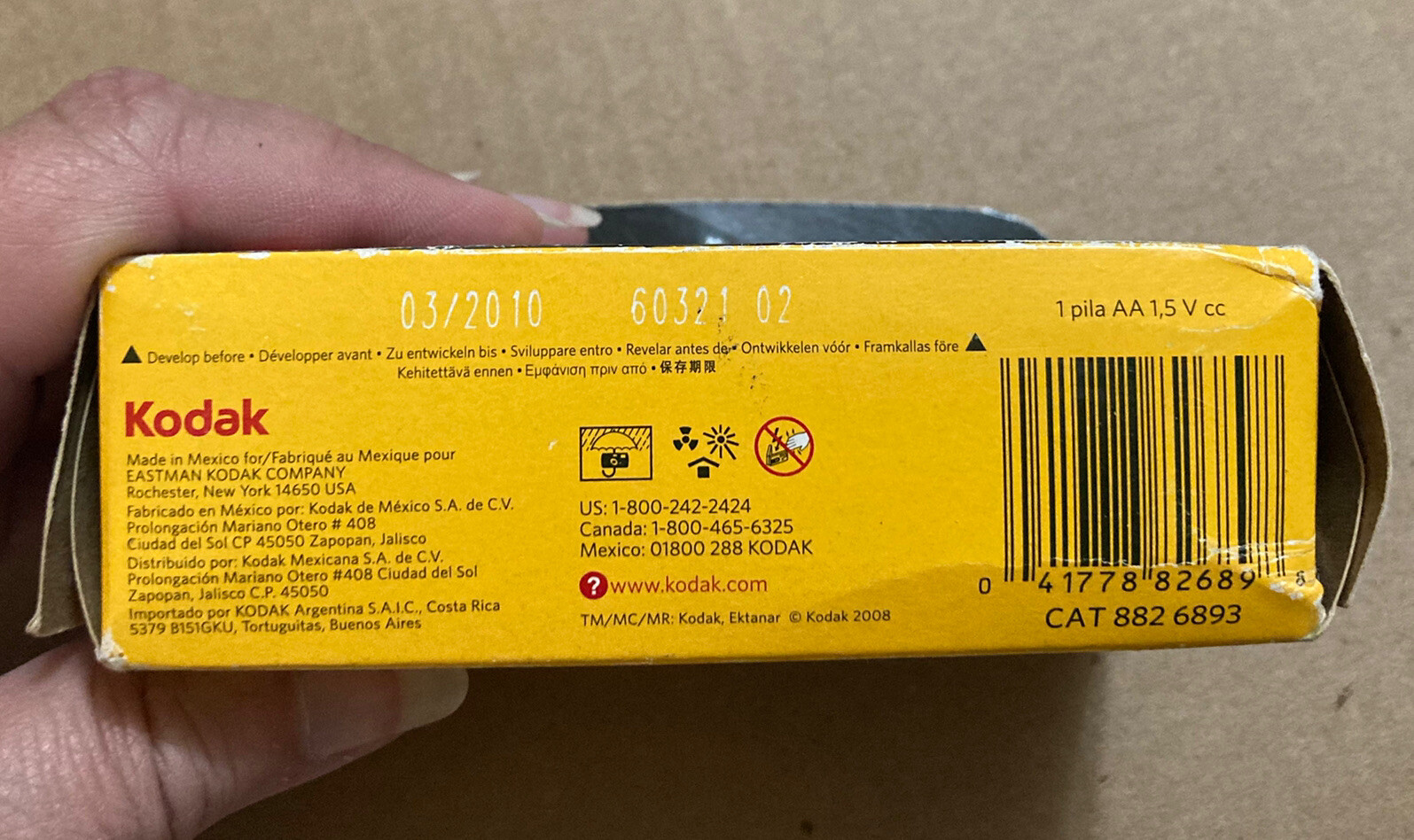 KODAK HQ Compact 35mm Single Use Film Camera Expired NIB 41778826898 eBay