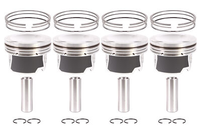 4x Kolben Übermaß 0,5mm Audi VW Scirocco 2,0 TFSI CDLK CDLC CDLA 06D107066L NEU