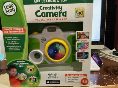 Leap Frog Creativity Camera Protective Case & App New in Sealed Package