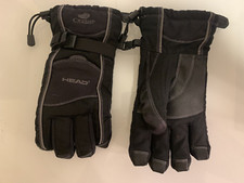HEAD Outlast Waterproof Ski Snow Board Gloves Heat Pack Access. Pocket Unisex SM