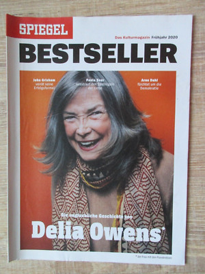 Spiegel - Das Kulturmagazin Frühjahr 2020: Bestseller, Delia Owens, John Grisham
