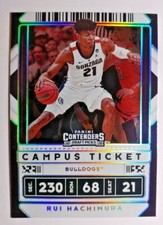 2020-21 CONTENDERS DRAFT CAMPUS TICKET RUI HACHIMURA