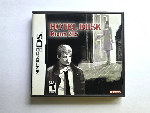 HOTEL DUSK Room 215 CIB Nintendo DS w/Case & Manual *Authentic, Tested