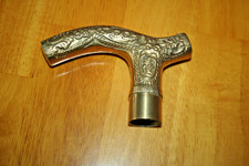 Brass Ornamental Cane/Walking Stick Handle Top ONLY-Preowned
