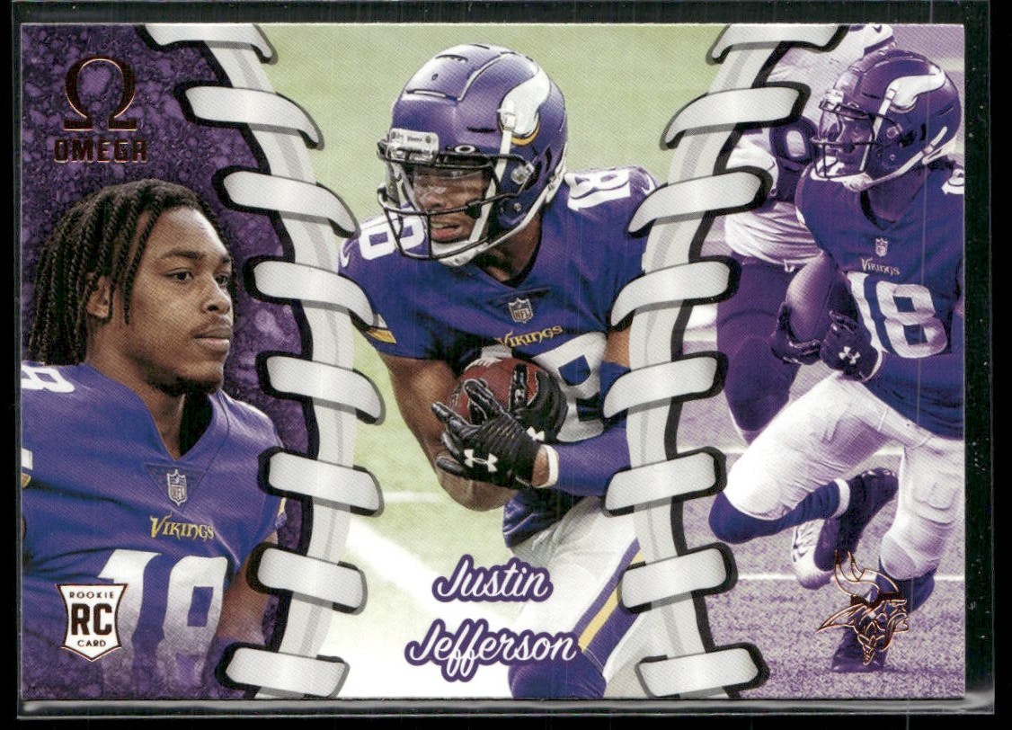 2020 Panini Chronicles OMEGA #O-14 Justin Jefferson ROOKIE RC