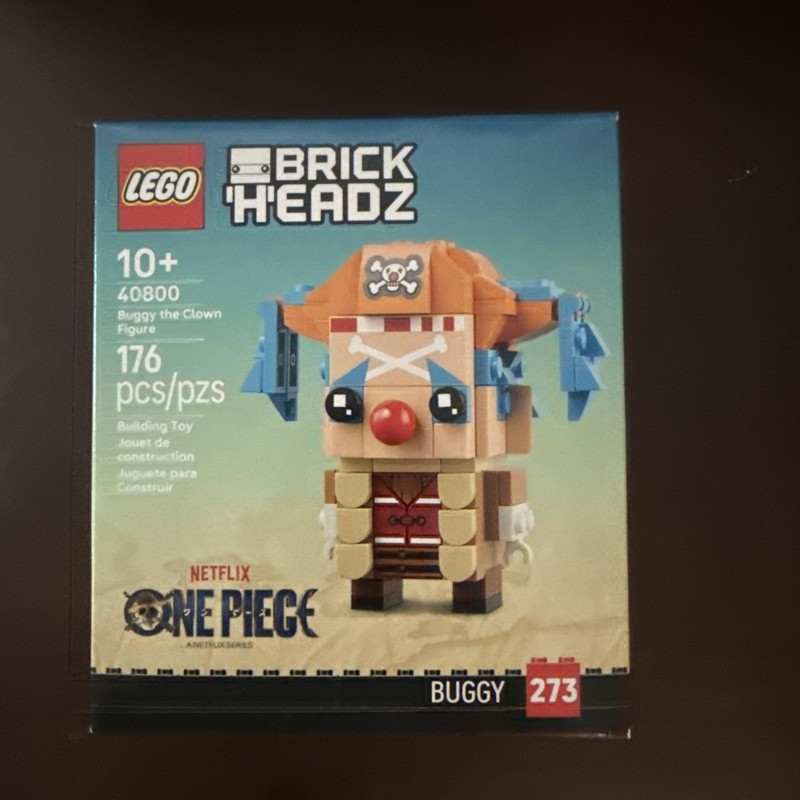 LEGO One Piece BrickHeadz Buggy The Clown 40800 Sealed New
