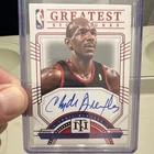 Panini National Treasures Clyde Drexler Auto /74 #NGS-CYD Trail Blazers