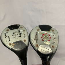 Vintage Ben Hogan 4 5 Wood Golf Clubs Lot Classic Persimmon Style Fairway