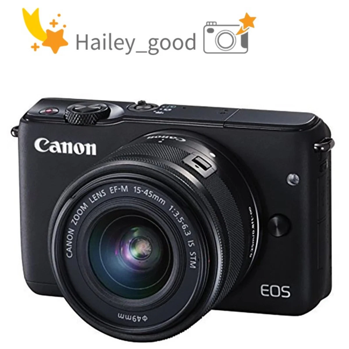 Canon EOS M10 Mirrorless Interchangeable Lens Digital Cameras for