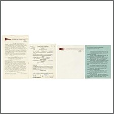 Cavern Club Newsletter And Ephemera Bob Wooler Collection (UK)