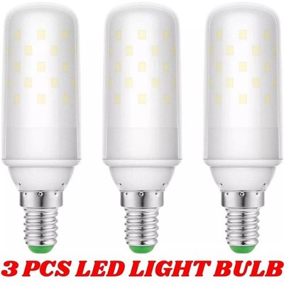 Mais LED Glühbirnen E14 9W 2700K warmweiß hochwertig LED Leuchtmittel 3 Stück