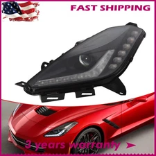 For Chevrolet Corvette 2014-2019 GM2502403 Left/Drivers Side Headlight Assembly