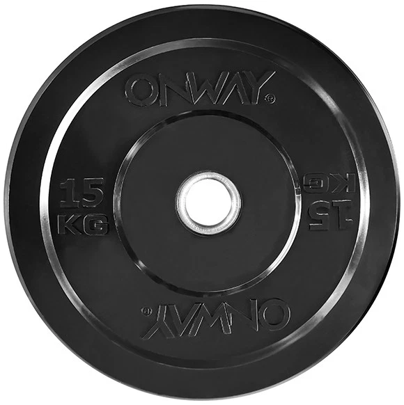 ONW+FIGURATIVE+Y OnWay Olympia Hantelscheibe Platten Gewichtsscheibe 1x 15 kg 50mm Gewichtheben