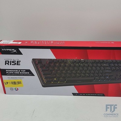 HyperX Alloy Rise   Hot-Swappable mechanische Gaming-Tastatur, PC, Umgebungslich